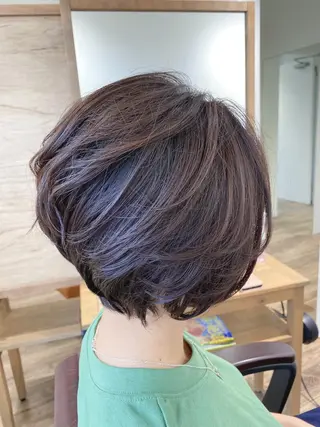 ミディアム ハイライト⭐️上野 高広のヘアスタイル