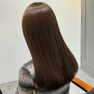 ロング カラー ヘアアレンジ ブリーチなしカラー /新百合ヶ丘/安形翔のヘアスタイル