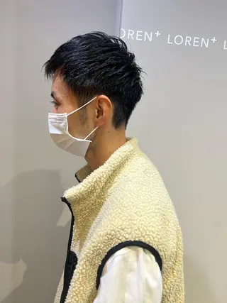 メンズ 柔らかいカラー🎀 rinaのヘアスタイル