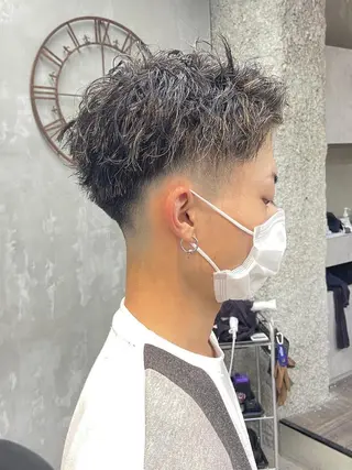 メンズ NUMBER天王寺 ほたる⭐️のヘアスタイル