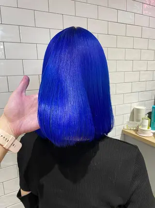 ミディアム カラー もり まりものヘアスタイル