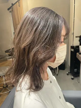 カラー 🎀西川芽依/ 暖色カラー🎀のヘアスタイル