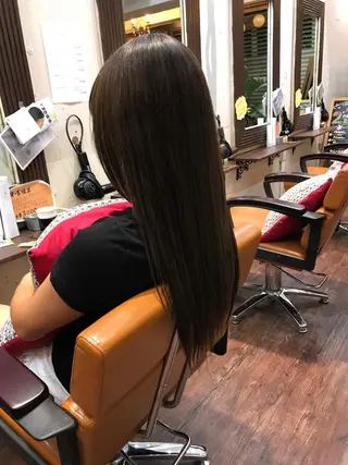 ロング 木村 瞬のヘアスタイル
