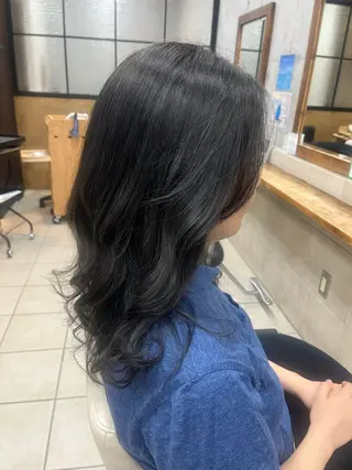 ロング カラー たなか なおのヘアスタイル