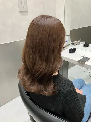 ロング カラー 💖ブリーチなし透明 感💖ASAHIのヘアスタイル
