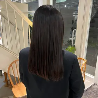 ロング 周東 芽依のヘアスタイル