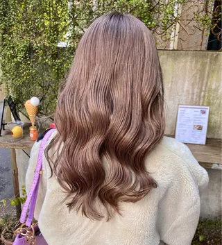 ロング カラー shiori ❤︎ /透明感カラーのヘアスタイル
