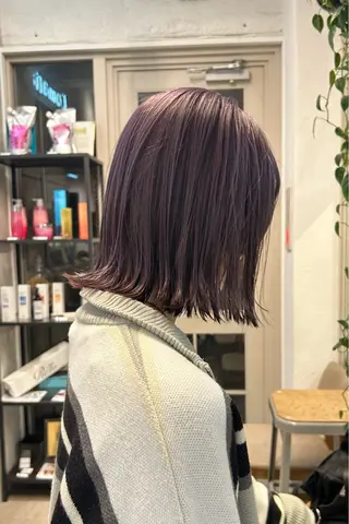 ミディアム カラー じゅわっと暖色カラー 🍊Moemiのヘアスタイル