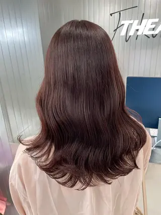 セミロング カラー 透明感・トレンドヘア 🫧齋藤拓未🫧のヘアスタイル