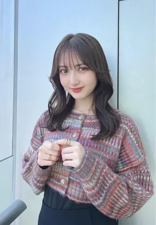 セミロング 🌫️大人韓国ヘア 🌫️naoyaのヘアスタイル