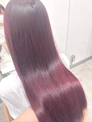 カラー ゆうひ🎀 チョコレートカラーのヘアスタイル