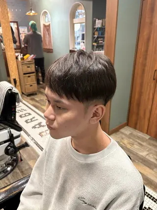 ショート メンズ 木名瀬 海星のヘアスタイル