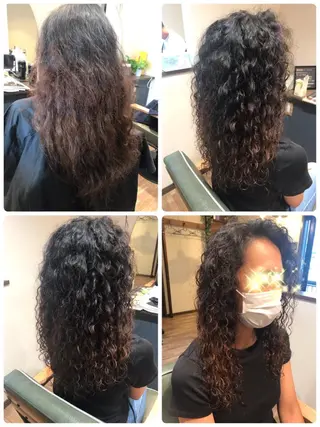 ロング パーマ Ray hair 春日部のヘアスタイル