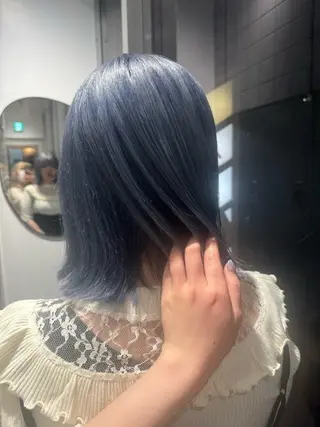ショート カラー 新宿 似合わせカラー HINAのヘアスタイル