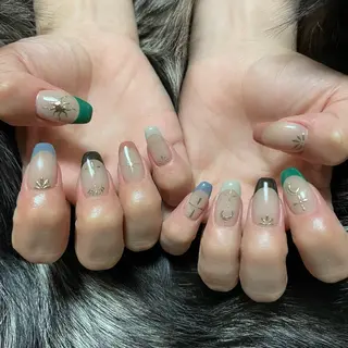 ネイル 【maxkelly】 くるみのネイルデザイン