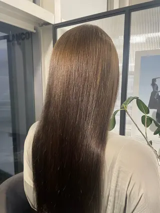 ロング パーマ カット／ブリーチ🐏 モデル募集中 ナナホのヘアスタイル