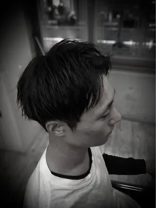 ショート 平野 友誠のヘアスタイル