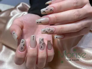 ネイル MoriseNail Jr研修💜はるかのネイルデザイン