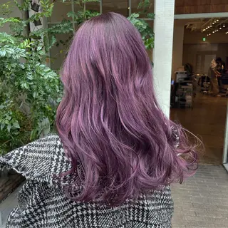 ロング カラー 【完全個室】髪質改善 暖色カラー/山崎唯奈のヘアスタイル