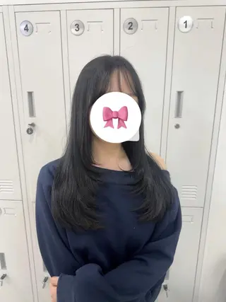 ミディアム カラー L.E.M 仙台のヘアスタイル
