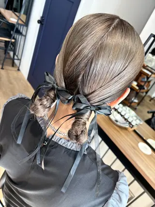 ヘアアレンジ 山内 利紗のヘアスタイル