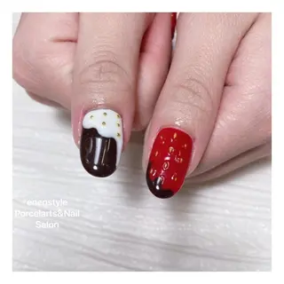 ミディアム ネイル 👑enen style👑のネイルデザイン