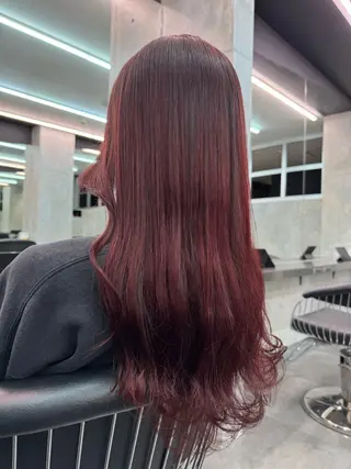 ロング 森田 夏美のヘアスタイル