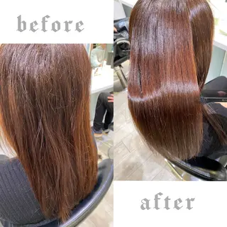 セミロング 💎髪質改善/縮毛矯 正特化💎鈴木一寿のヘアスタイル