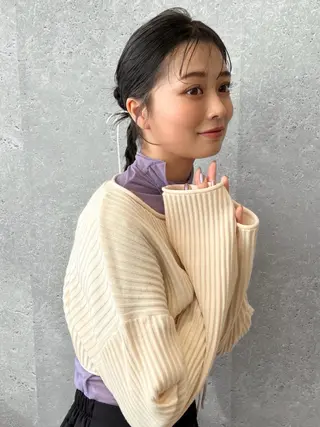 ヘアアレンジ 似合わせカラー☘️ akariのヘアスタイル