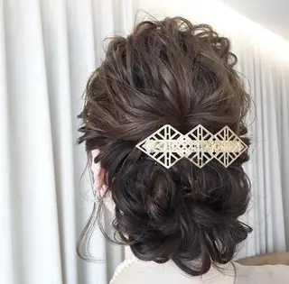 ヘアアレンジ ボブ 西宮北口/みなみのヘアスタイル