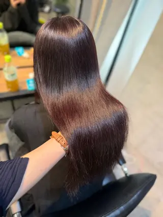 ロング カラー 🫧赤み消し*艶髪 nanami🫧のヘアスタイル