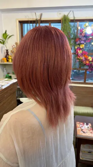 ミディアム カラー 🌈原宿/推しカラー /マーコ🌈のヘアスタイル