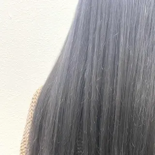 ミディアム カラー パーマ ヘアアレンジ メンズ キッズ ネイル マツエク・マツパ 切りっぱなしヘアボブ ミディアムヘアRYOのヘアスタイル