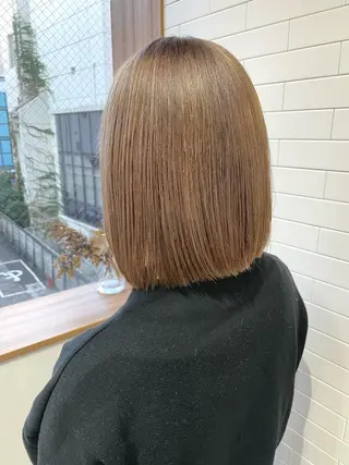 ミディアム カラー 🦋うる艶透明感ヘア 今井達也のヘアスタイル