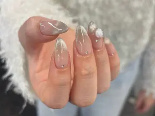 ネイル rina ニュアンス♡ワンホンのネイルデザイン