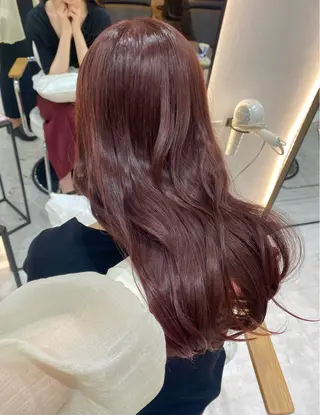 ロング 髪質改善/艶カラー 🎀レイヤーカットのヘアスタイル