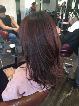 ロング カラー ヘアアレンジ 🌿‬ ܸAir 透明感🌱西村知佳のヘアスタイル