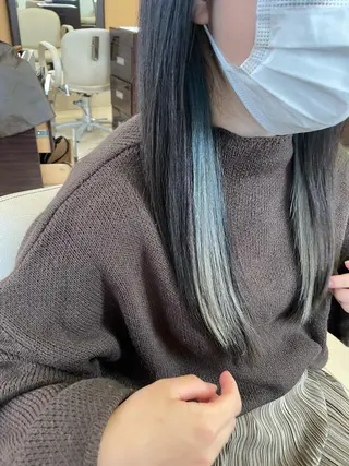 ロング カラー 透明感カラー✨艶髪 制作🌱山根あゆみのヘアスタイル