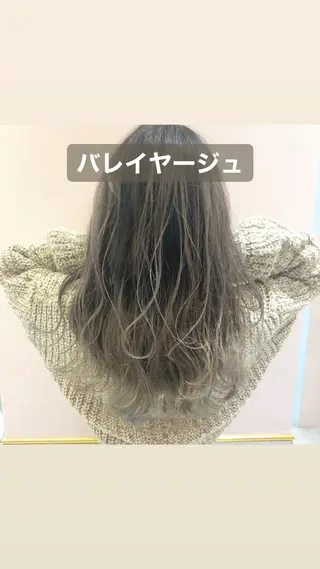 ロング カラー 店長 小池アキトのヘアスタイル