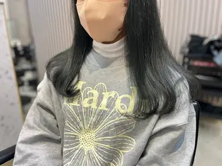 ミディアム カラー ヘアアレンジ 完全💗マンツーマン marinのヘアスタイル