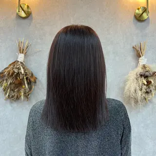 セミロング カラー 松本 心雪🌱‬のヘアスタイル