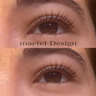 マツエク・マツパ 艶カラー 藤澤さくらのマツエク・マツパデザイン