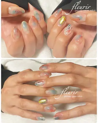 ネイル フルリール 【プライベートサロンのネイルデザイン