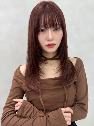 ロング レイヤー🧸ショート 🤎店長anju🪽のヘアスタイル