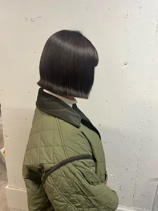 ショート カラー ハイトーン レイヤー🎀meiのヘアスタイル