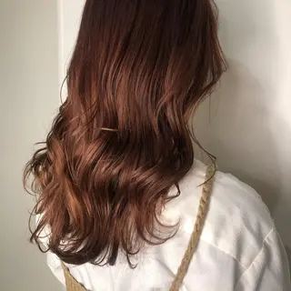 セミロング カラー ヘアアレンジ マツエク・マツパ 透明感カラー🫧ヘア セット🫧松本菜月の眉毛・アイブロウイメージ