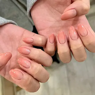 ネイル 新宿ニュアンスネイル makotoのネイルデザイン