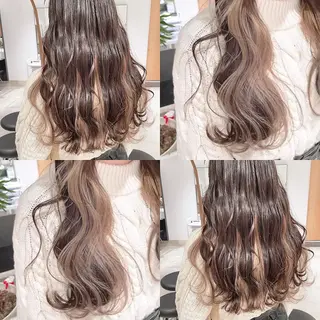ロング カラー 渋谷:インナーカラー ／🍒エリカ🍒のヘアスタイル