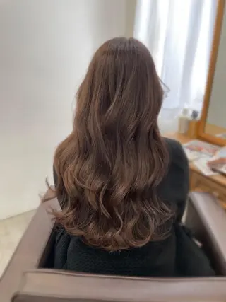 ロング カラー ヘアアレンジ 髪質改善特化 🫧松野力也のヘアスタイル