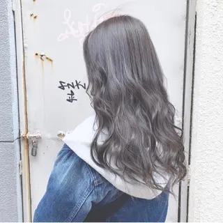 セミロング カラー 井上 美奈子のヘアスタイル